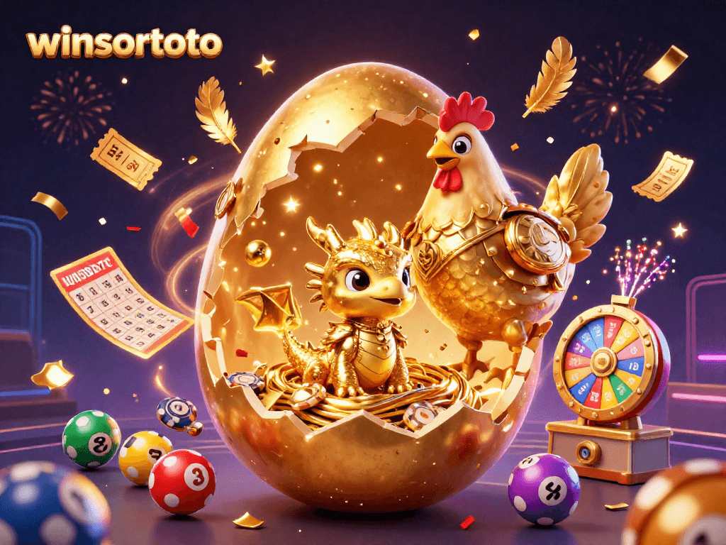 Menangkan hadiah besar dengan winsortoto dalam ilustrasi kasino penuh warna dan detail.