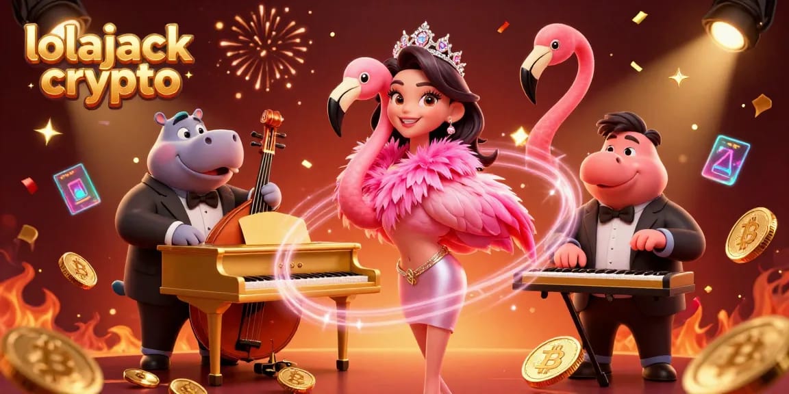 Engaging crypto casino experience with lolajack crypto theme featuring lively characters and dynamic game elements.