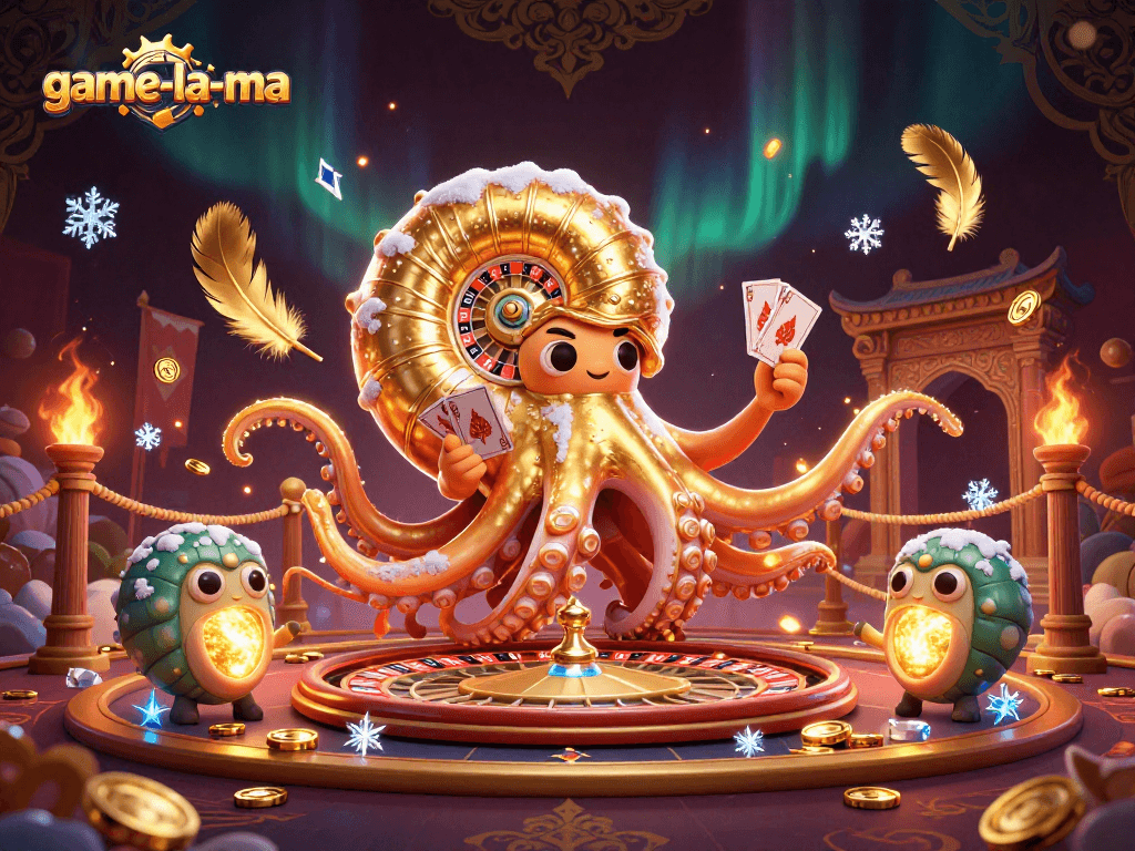 Experience thrilling gameplay at game-la-ma with vibrant casino action featuring a nautilus roulette.