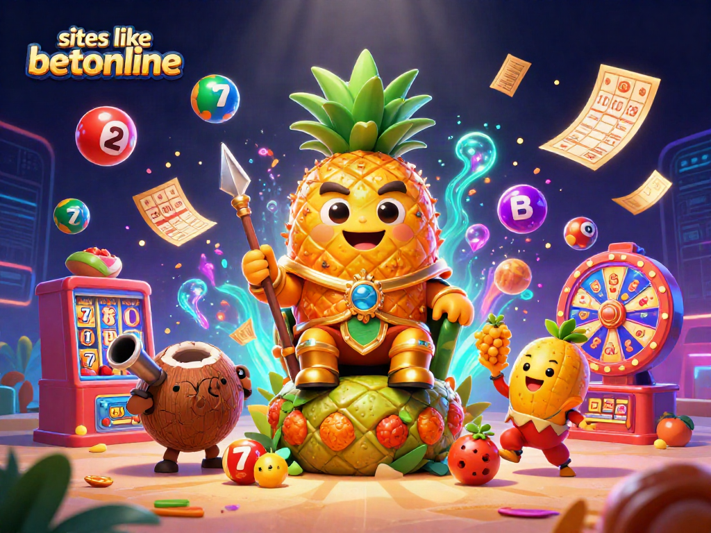 Engage in fun gameplay with sites like betonline featuring vibrant characters and dynamic lottery elements.