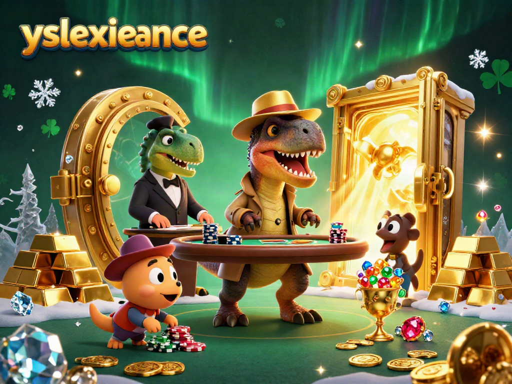 Play dynamic games at yslexperience featuring animated casino characters with vibrant motifs.