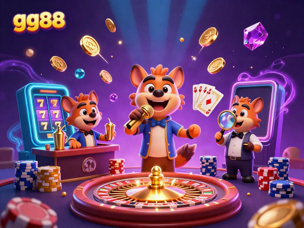 Experience thrilling fun at GG88's online casino with diverse games like slots and poker.