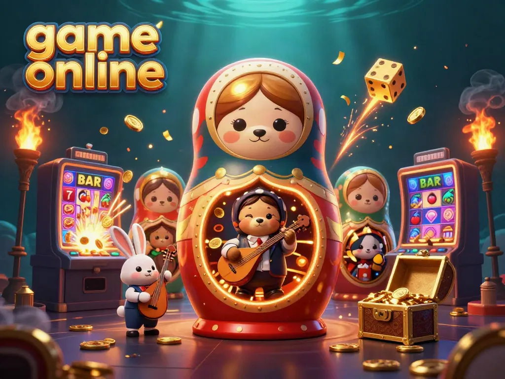 Experience the excitement of game online with vibrant characters in a dynamic casino scene full of rewards.