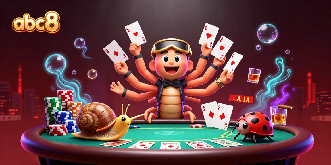 Engage in thrilling gameplay with abc8's colorful characters and vibrant casino atmosphere.