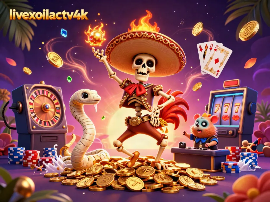 Experience livexoilactv4k casino thrills with vibrant characters and dynamic gaming elements.