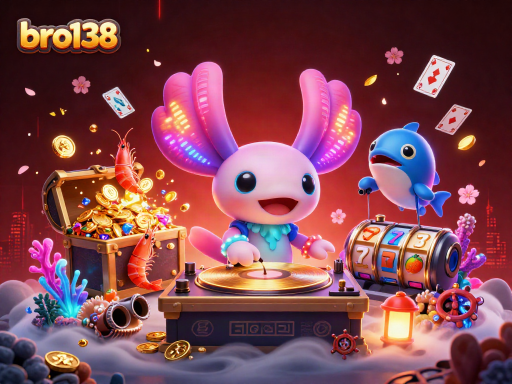 Goreng slot gacor dengan bro138 sambil menikmati suasana kasino yang meriah di bawah laut.