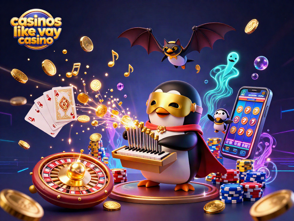 Play exciting games at casinos like yay casino featuring colorful slot machines and vibrant prizes.