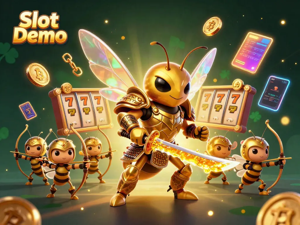 Engage with exciting Slot Demo action featuring vivid 3D characters amidst vibrant gaming elements.