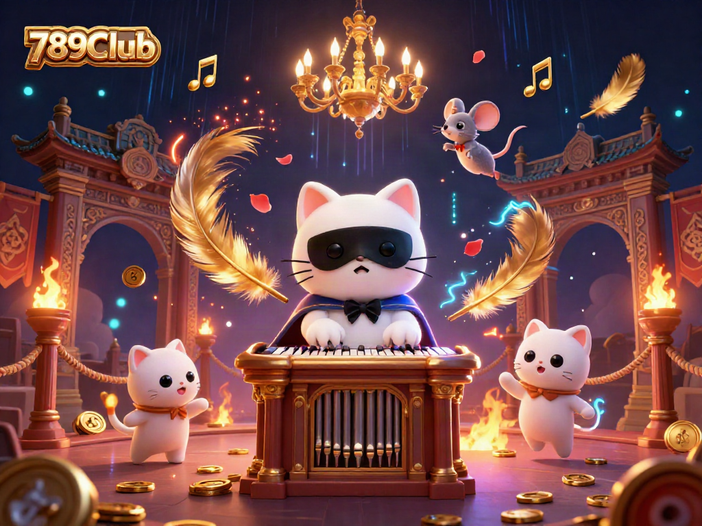 Join the action at 789Club, where the phantom cat commands the casino with dynamic acrobatics and vibrant visuals.