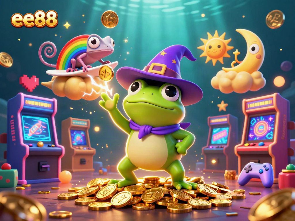 ee88 players winning golden coins while enjoying a thrilling casino gaming adventure