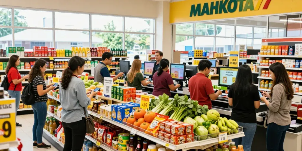 Belanja di toko grosir MAHKOTA77 dengan produk beragam dan diskon menarik.